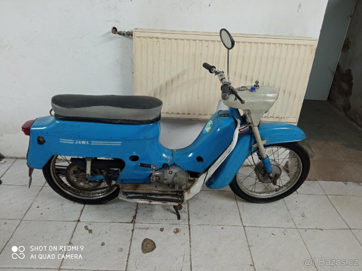 Jawa 20 pionýr modrý