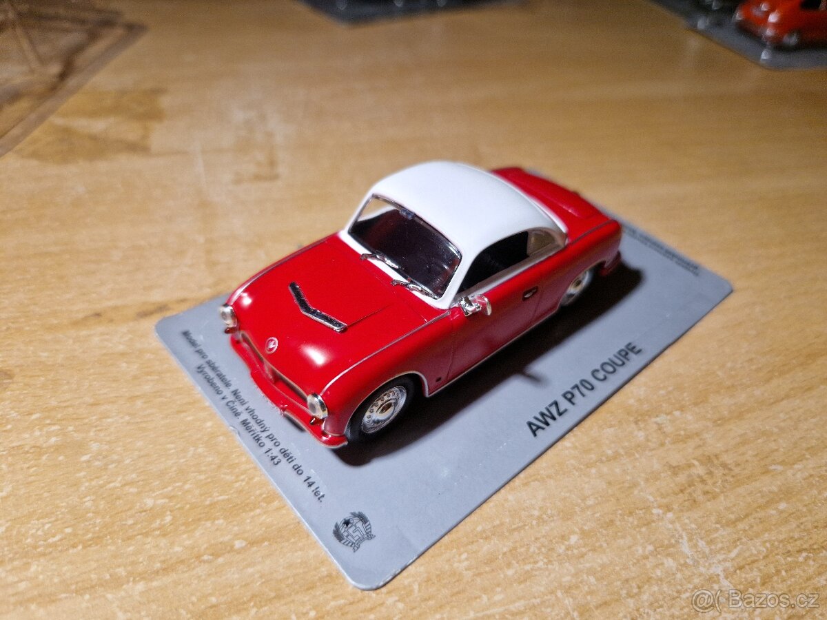 Modely autíček 21 Ks
