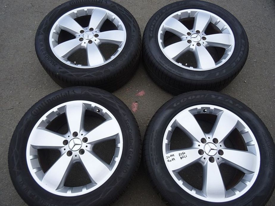 Alu disky origo Mercedes ML, 19", 5x112,ET 60, letní sada