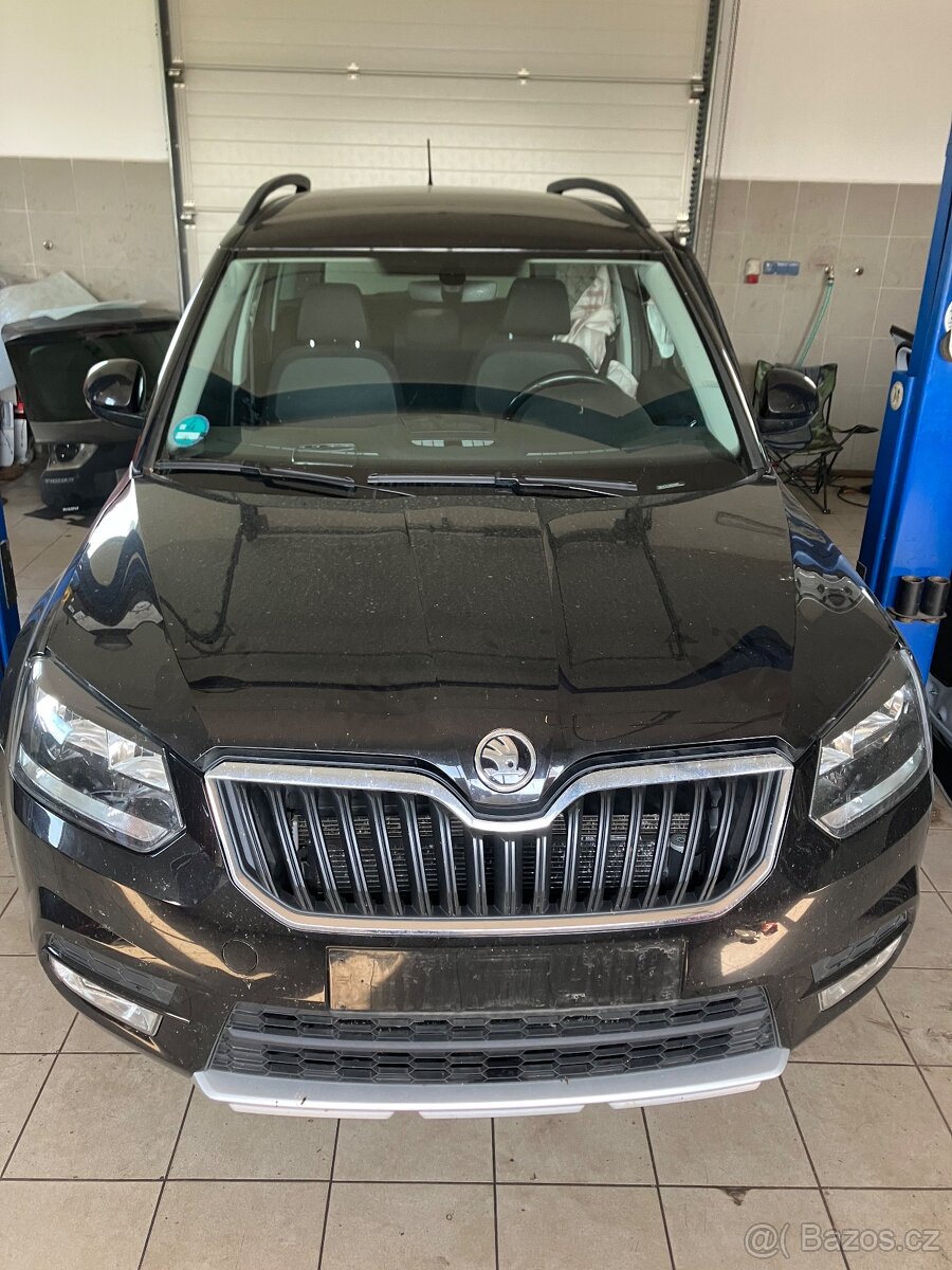 Škoda Yeti 2013-2017 - veškeré ND z háv. vozu 1.2TSI DSG