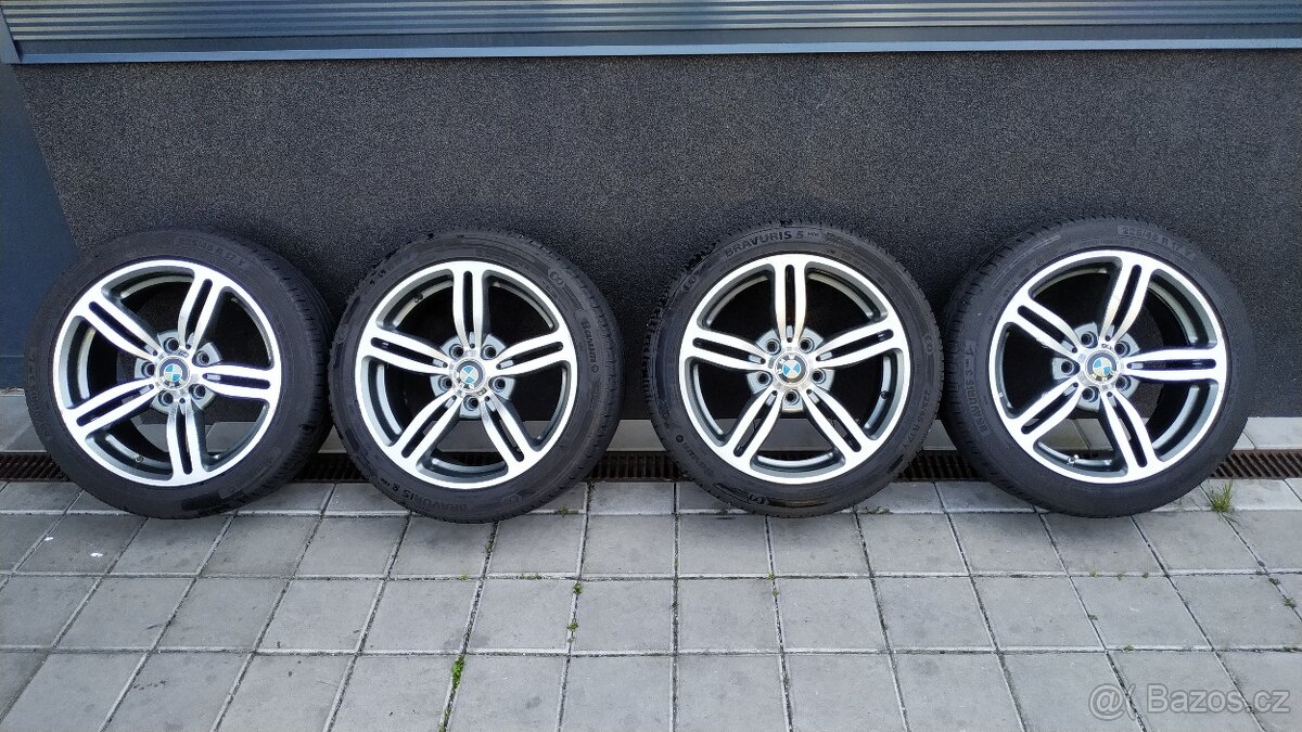 Kompletní kola BMW R17 5x120 17" 225/45/17 225/50/17