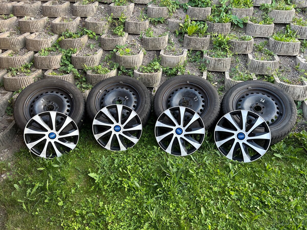 Plechový kola 5x108 Ford C-max 205/55/R16