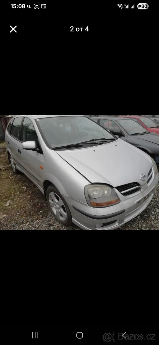 Nissan Almera Tino na díly