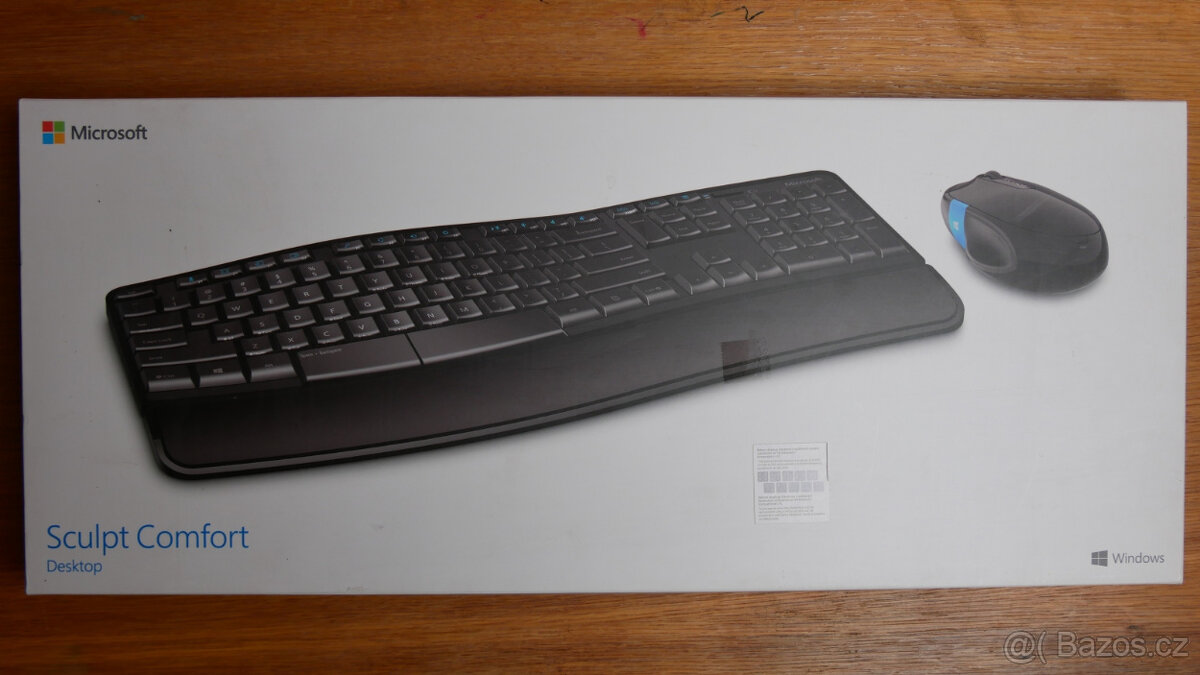 klávesnice a myš Microsoft Sculpt Comfort Desktop CZ/SK
