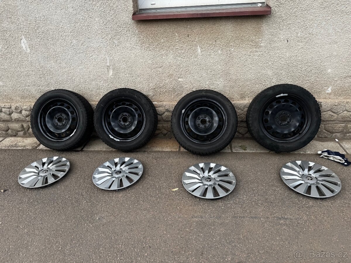 Zimní kola R16 Škoda Octávia 3