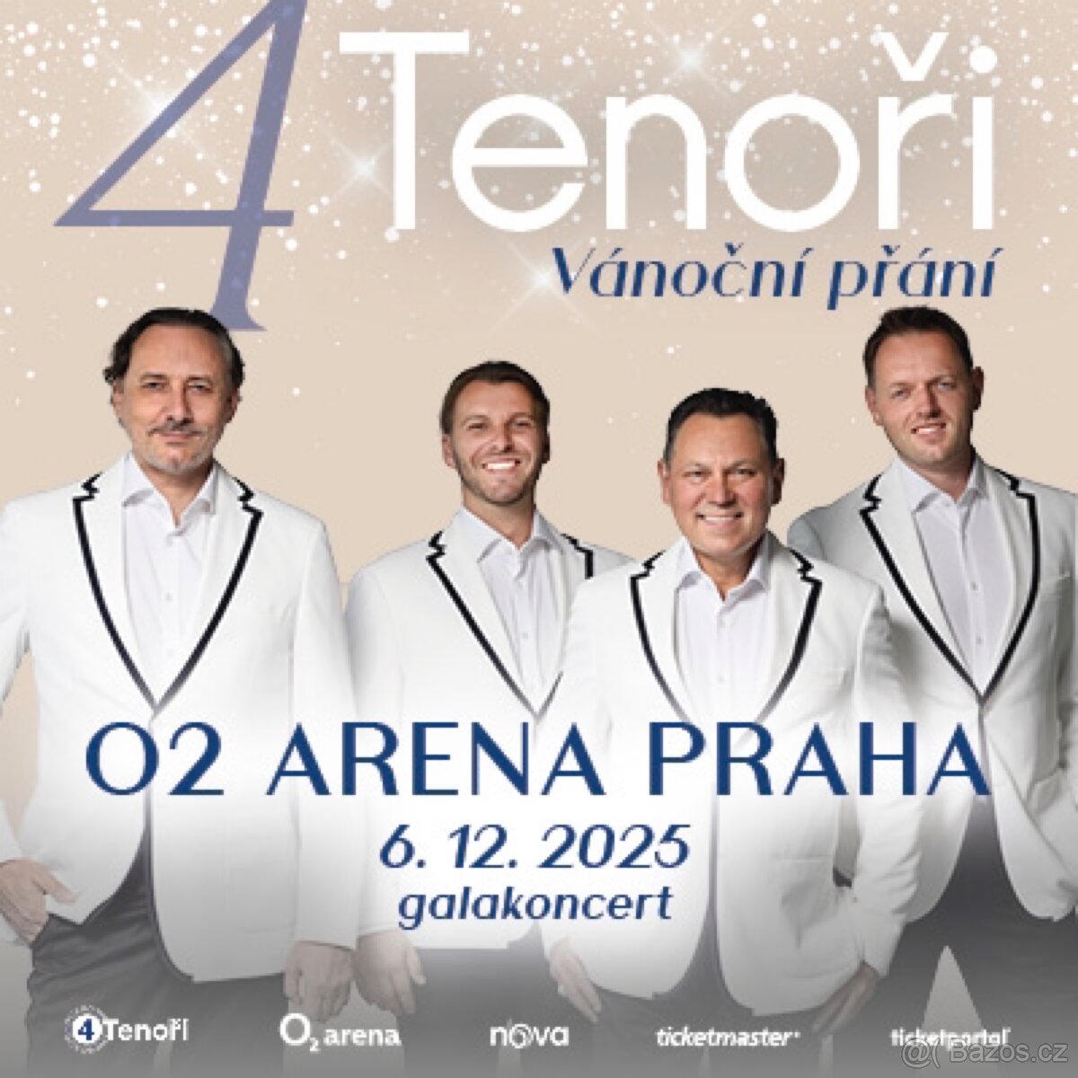 4 Tenoři O2 Arena VIP Klubové patro