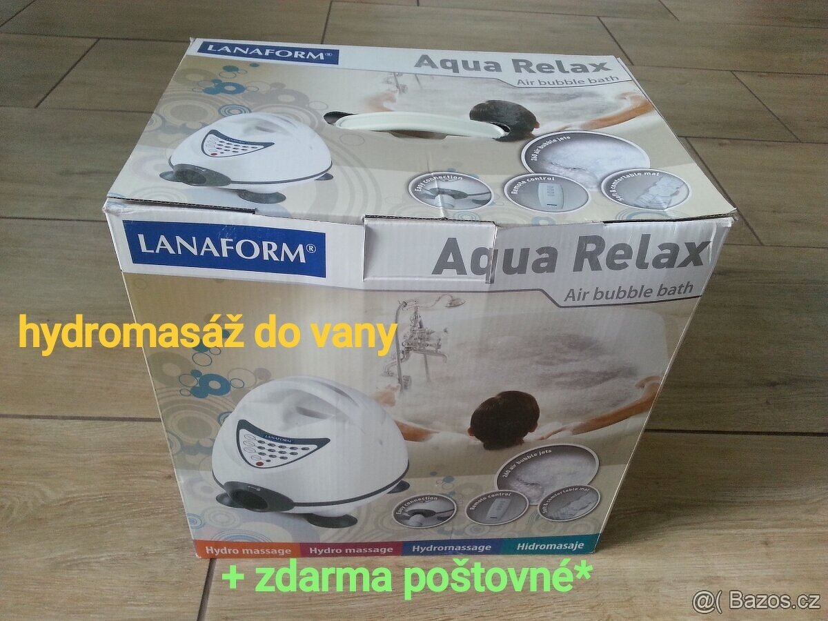 Hydromasáž do vany zn. LANAFORM - AQUA RELAX. (+DÁREK)