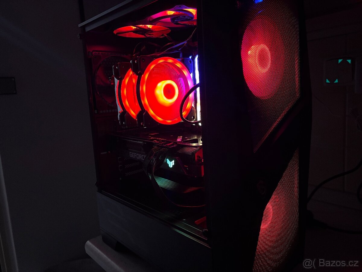 Herní bestie – Ryzen 7 5700X3D /RTX 3080 /32 GB RAM/SSD 1TB