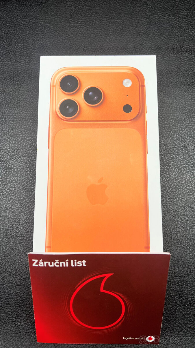 Apple iPhone 17 Pro 256GB oranžový– NOVÝ SE ZÁRUKOU