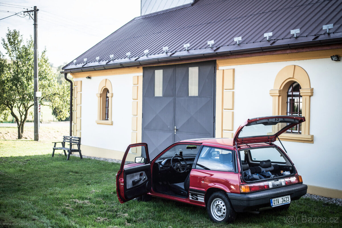 Honda Civic 1.5S 1984, najeto 75 tisíc km, jede skvěle