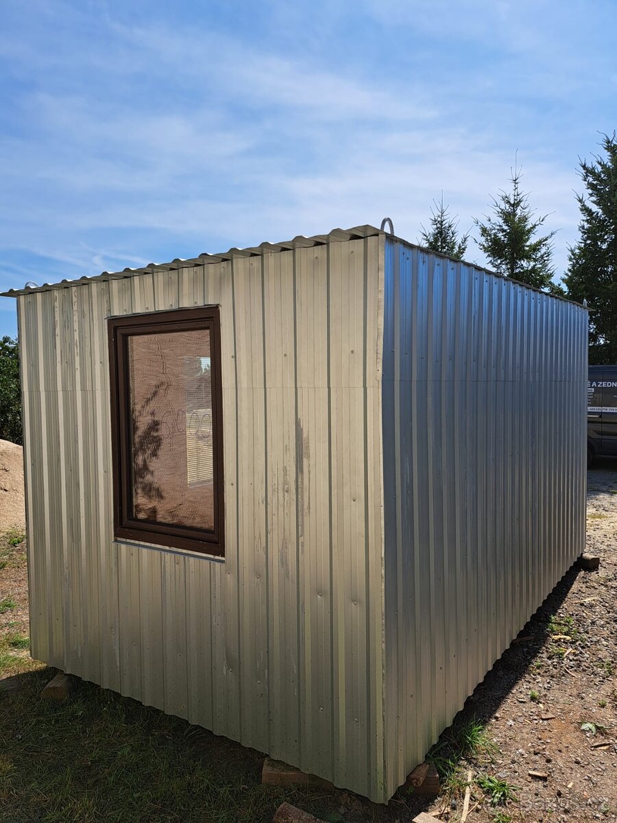 Stavební buňka, zahradní domek, 5x2.8m