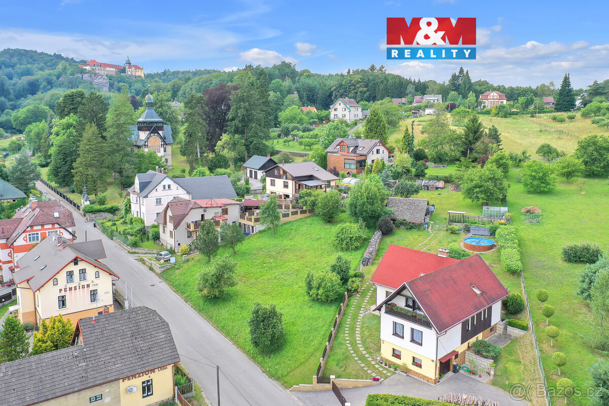 Prodej pozemku k bydlení, 928 m², Hrubá Skála