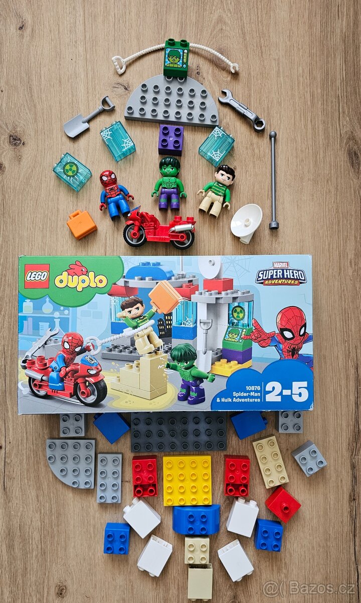 LEGO Duplo 10876 Dobrodružství Spider-Mana a Hulka