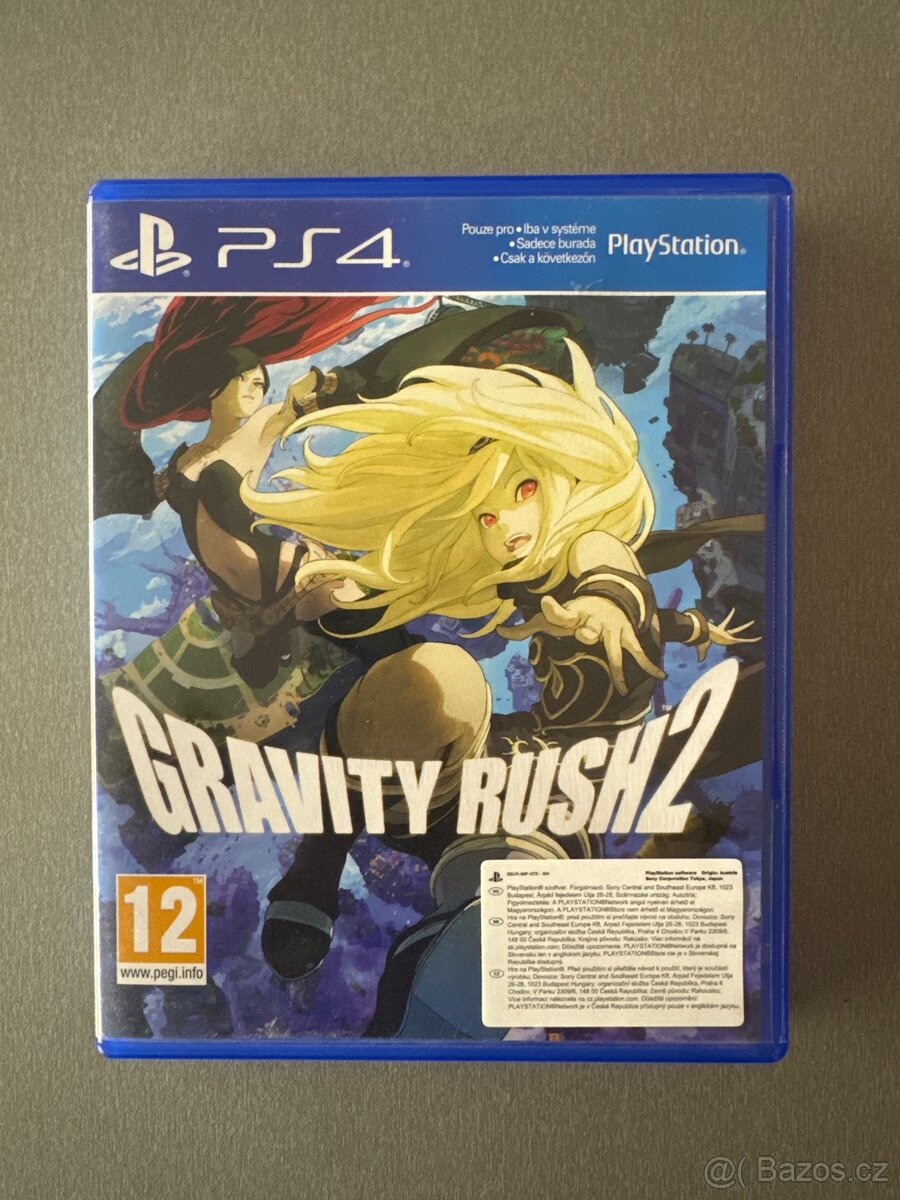 Gravity Rush 2 CZ distribuce