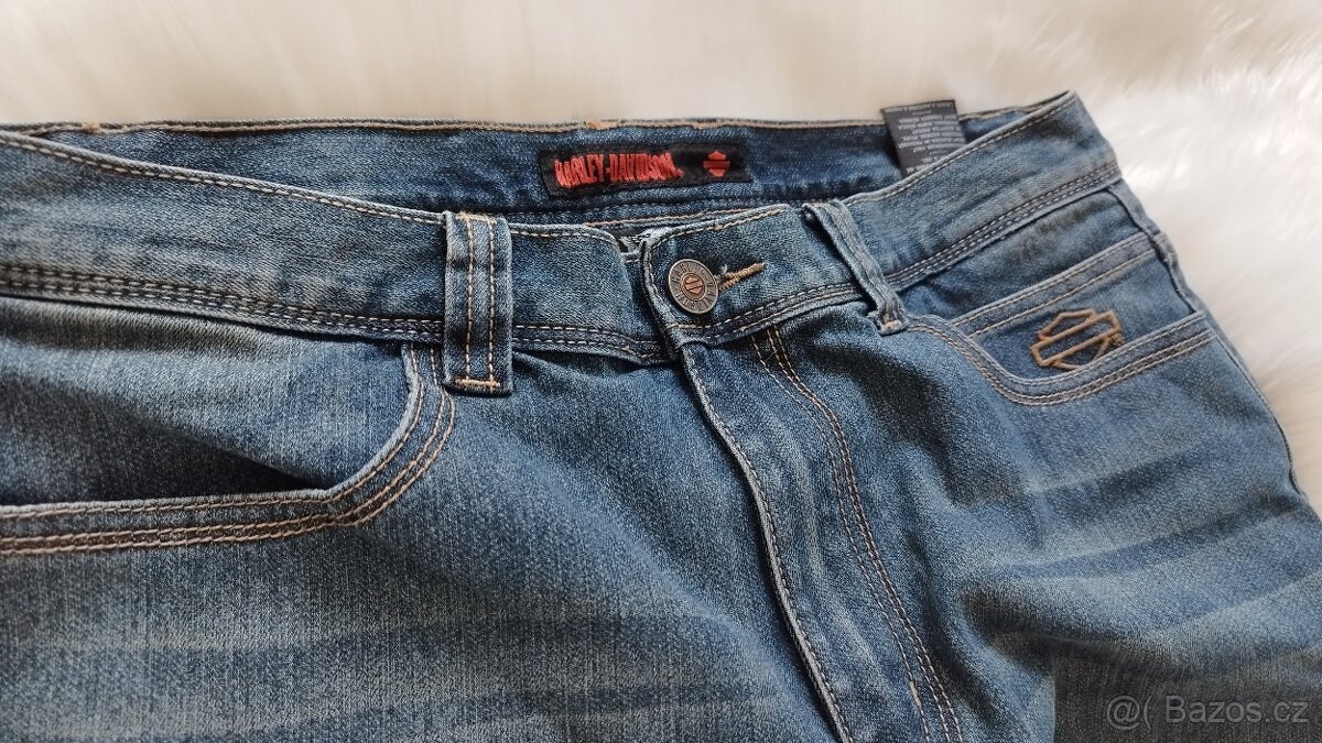 Harley Davidson Riding pánské moto jeansy