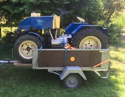 Malotraktor domácí výroby