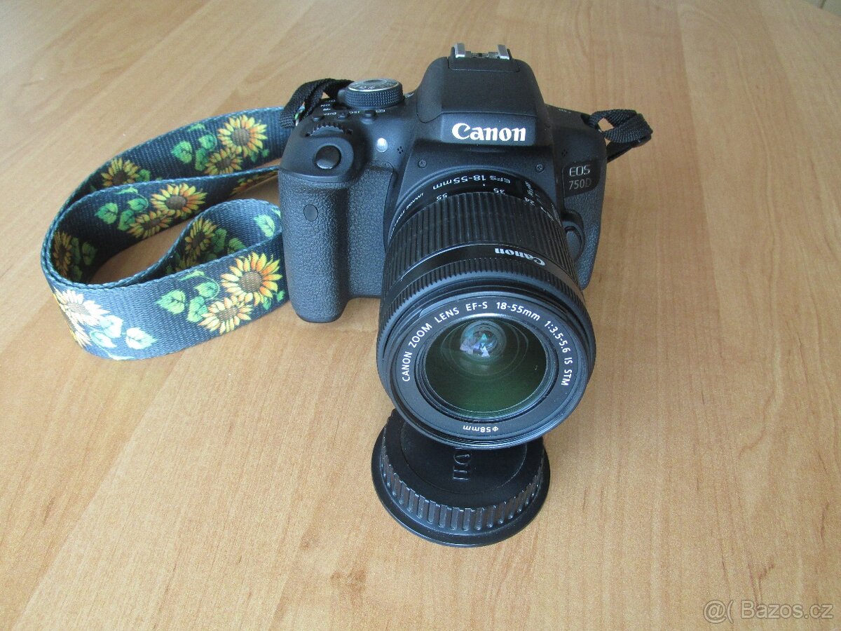 Canon 750D  +  Canon  EF-S 18-55 mm IS STM f/3,5-5,6