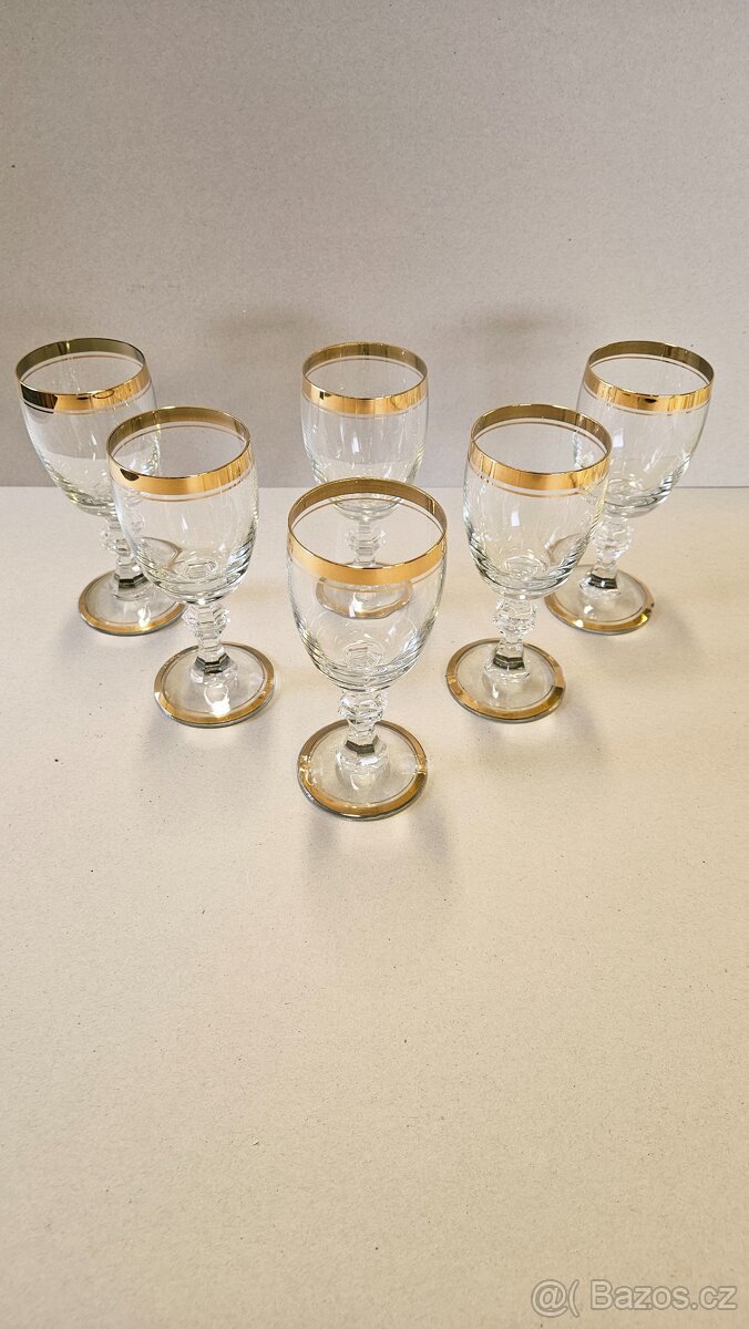 Sklenice Český křišťál 6ks