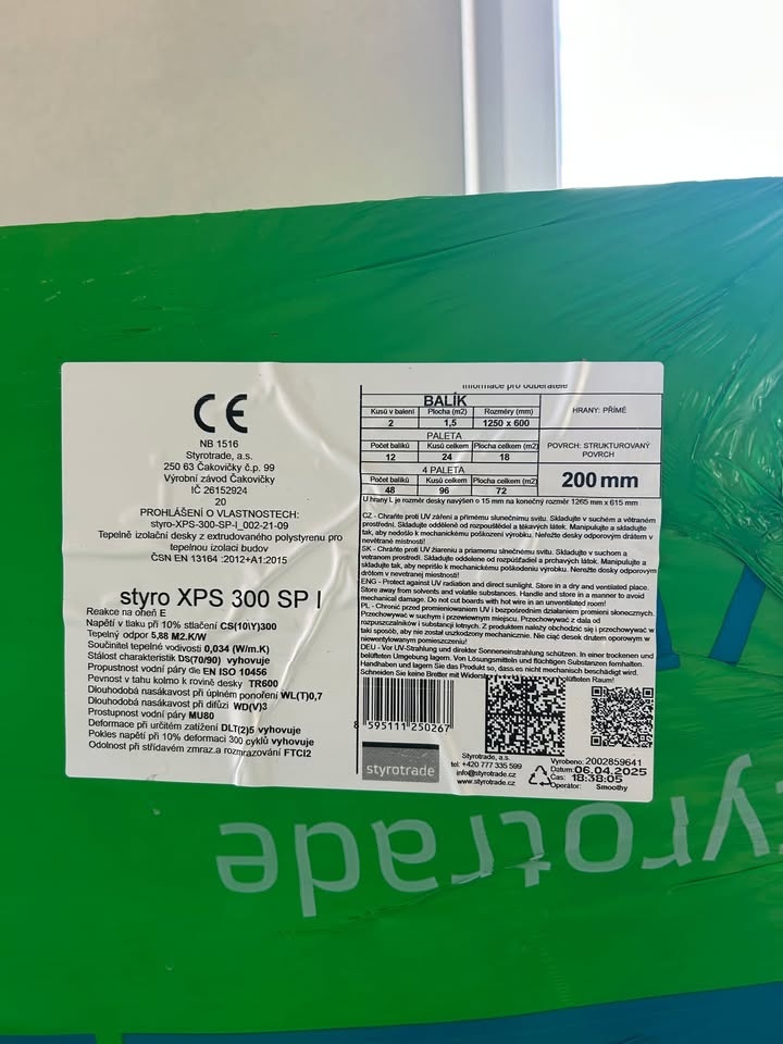 Styrotrade XPS 300 SP I - 200mm