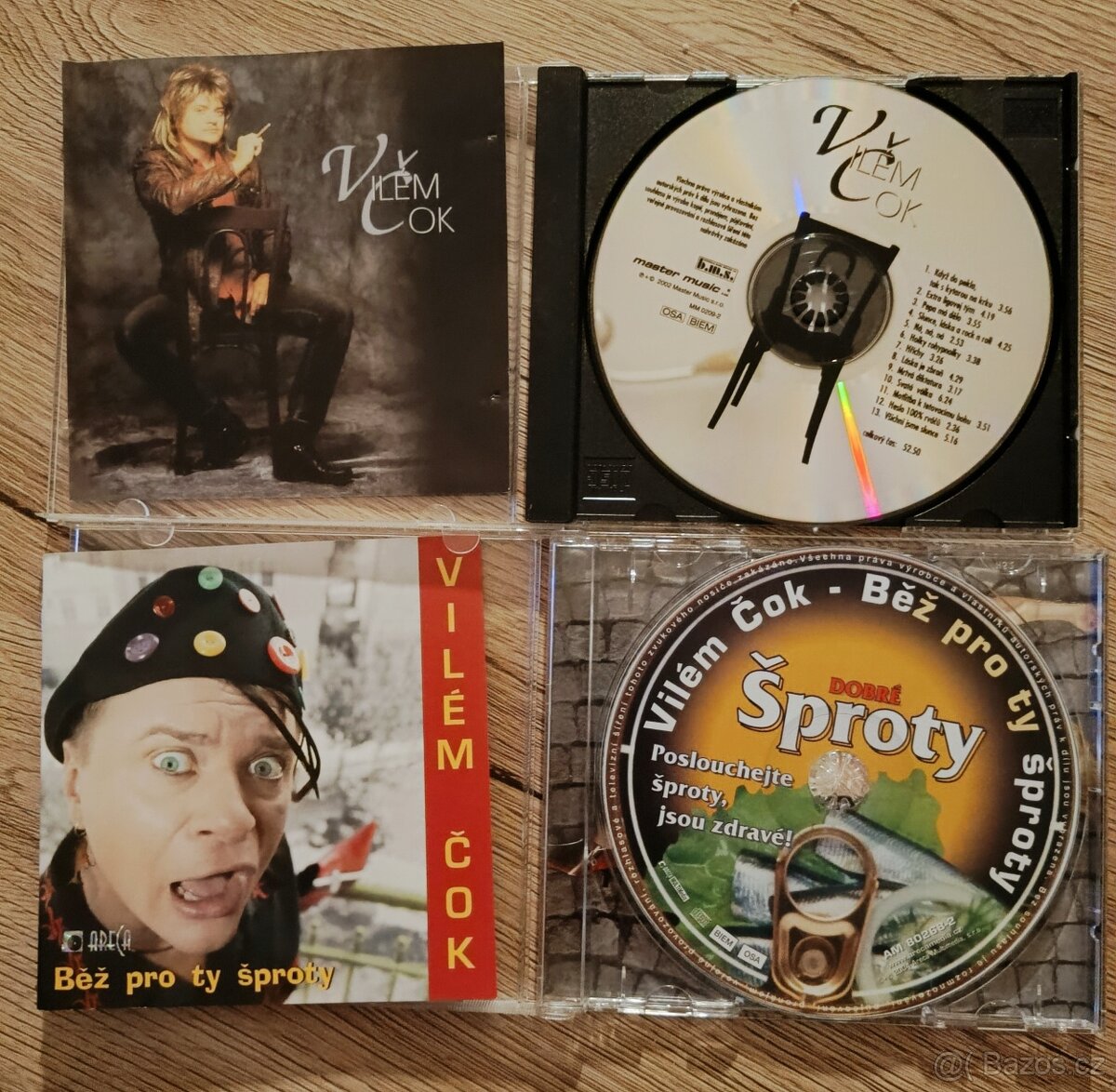 Prodám 2x CD Vilém Čok