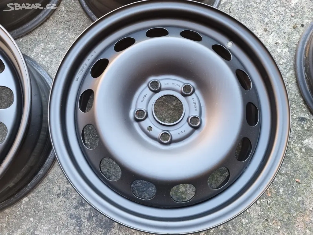 Plechové disky 6.0J16 5X112 ET50 škoda VW Seat Audi