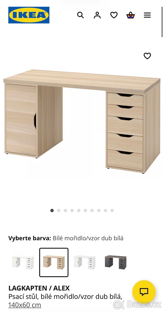 Psací stůl IKEA LAGKAPTEN