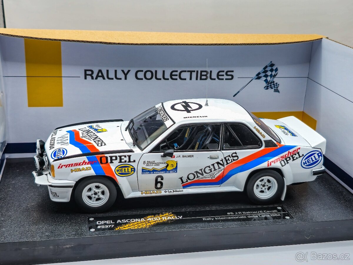 1982 Opel Ascona Longines 1:18 Sun Star