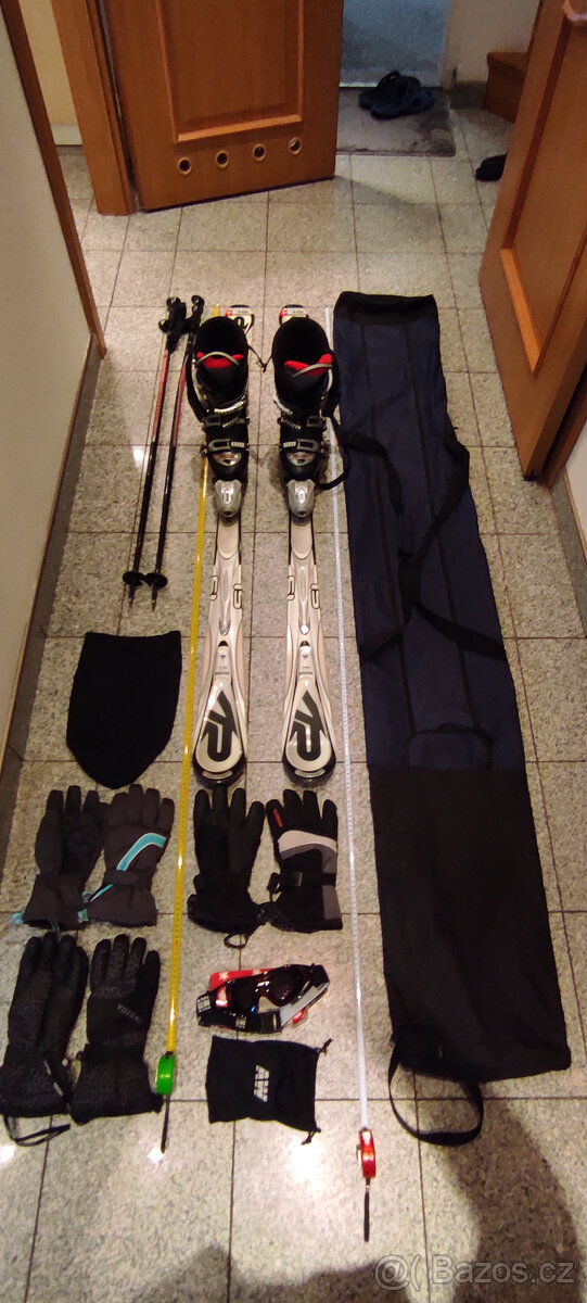lyžařský set, možno i jednotlivě