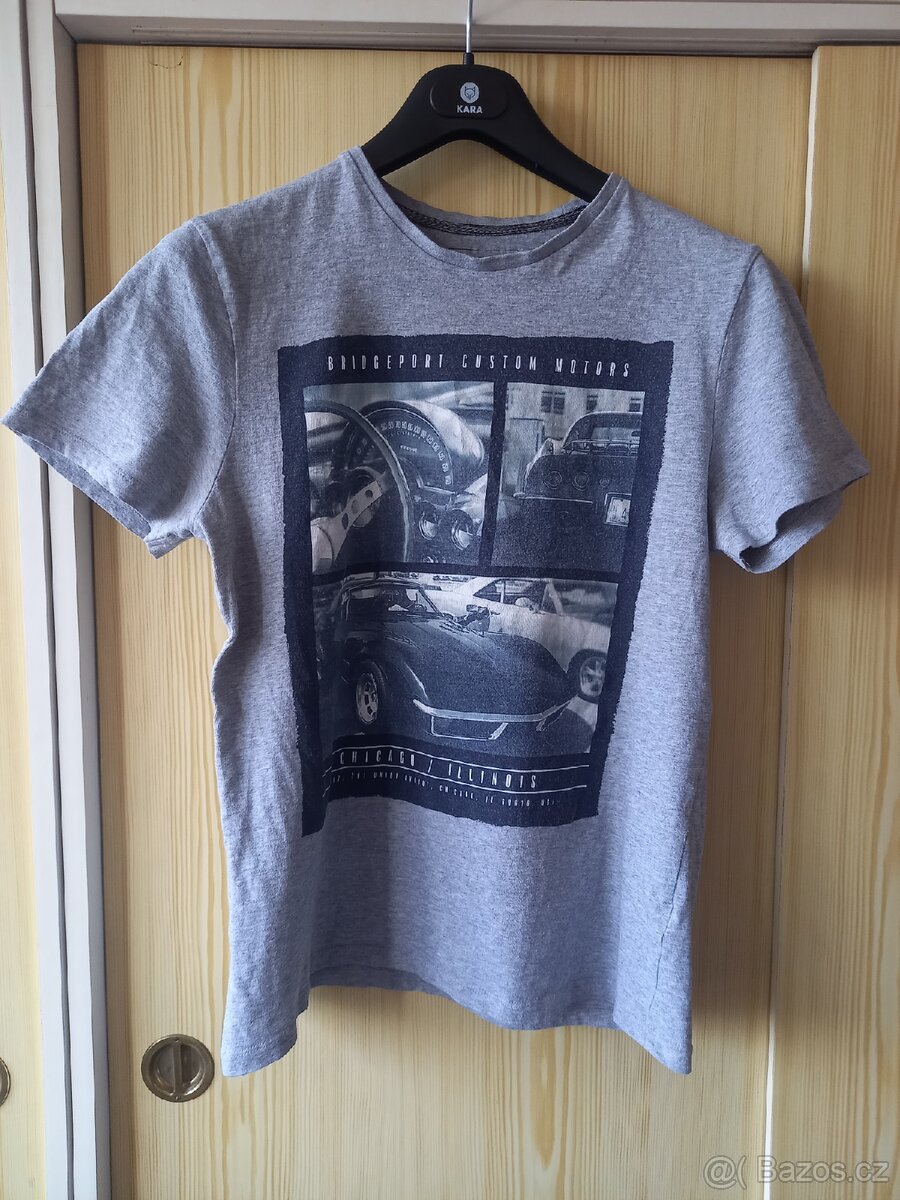 Značková trička, bundy, svetry (od 100 Kč)