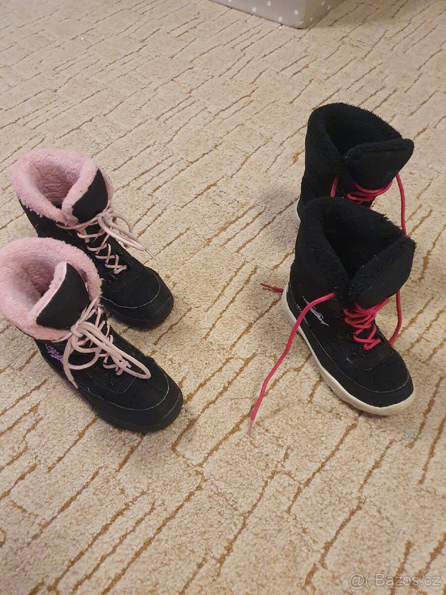 Dívčí zimní boty - sněhule zn. LOAP