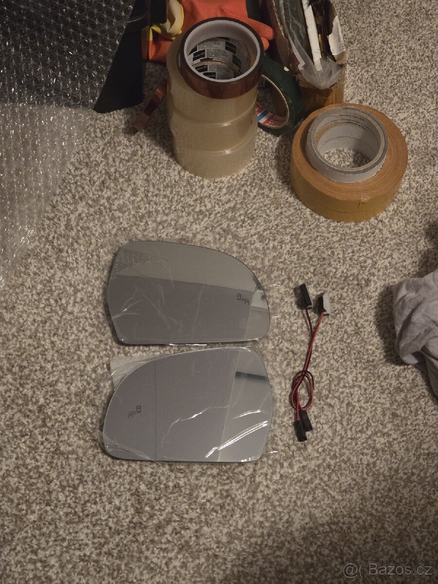 Audi A4 S4 B8 blind spot mrtvý úhel