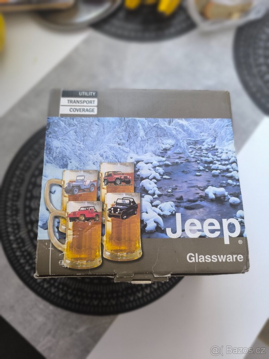Sada pivních sklenic Jeep Glassware