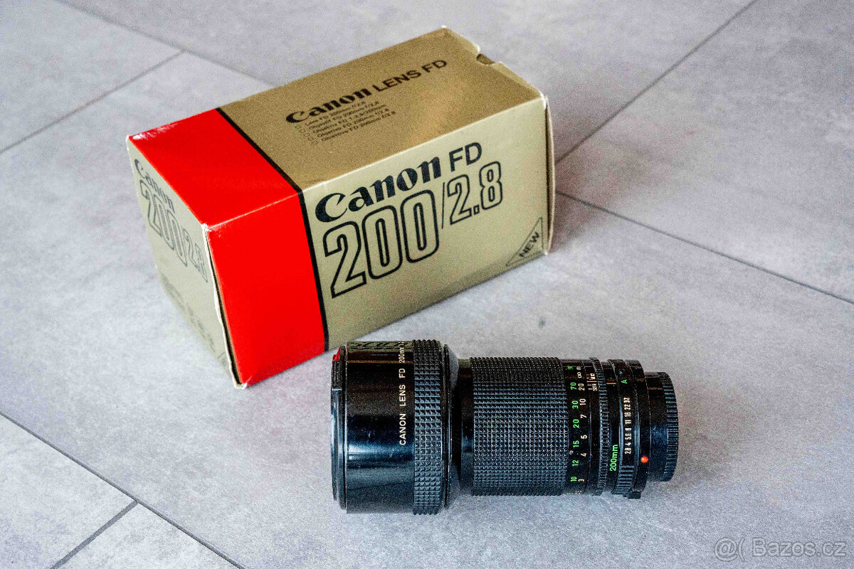 Canon FD 2.8/200mm NEW