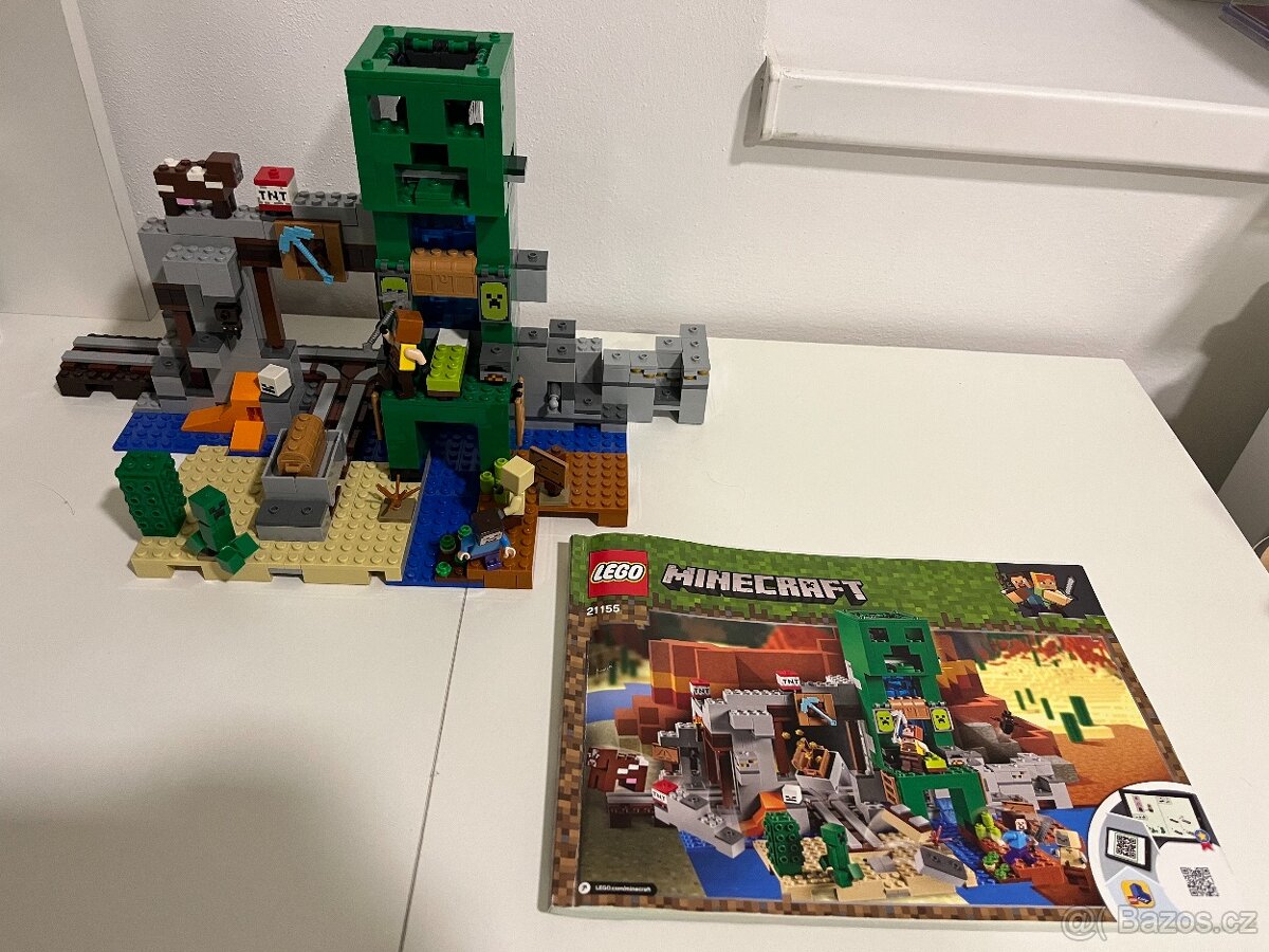Lego Minecraft Creepův důl 21155