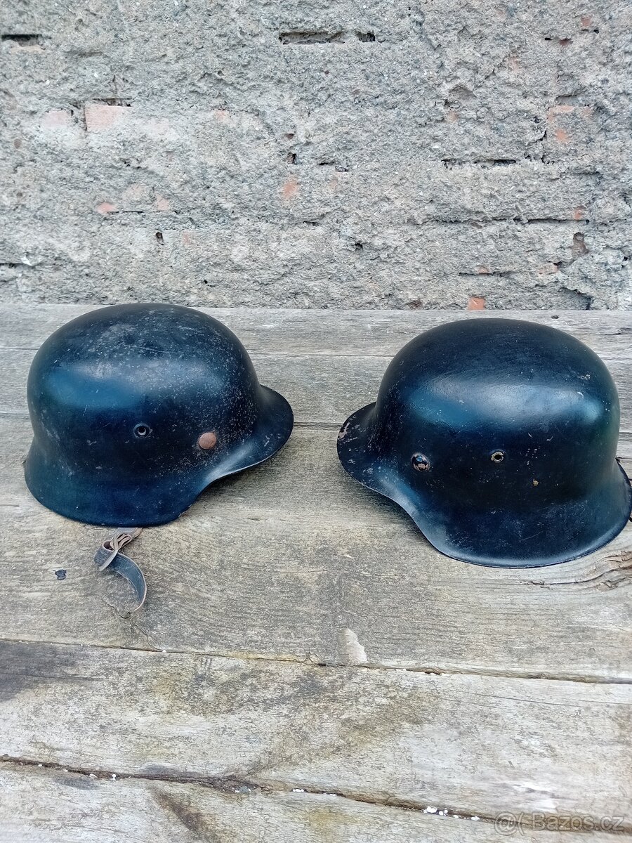 Německé helmy, přilby