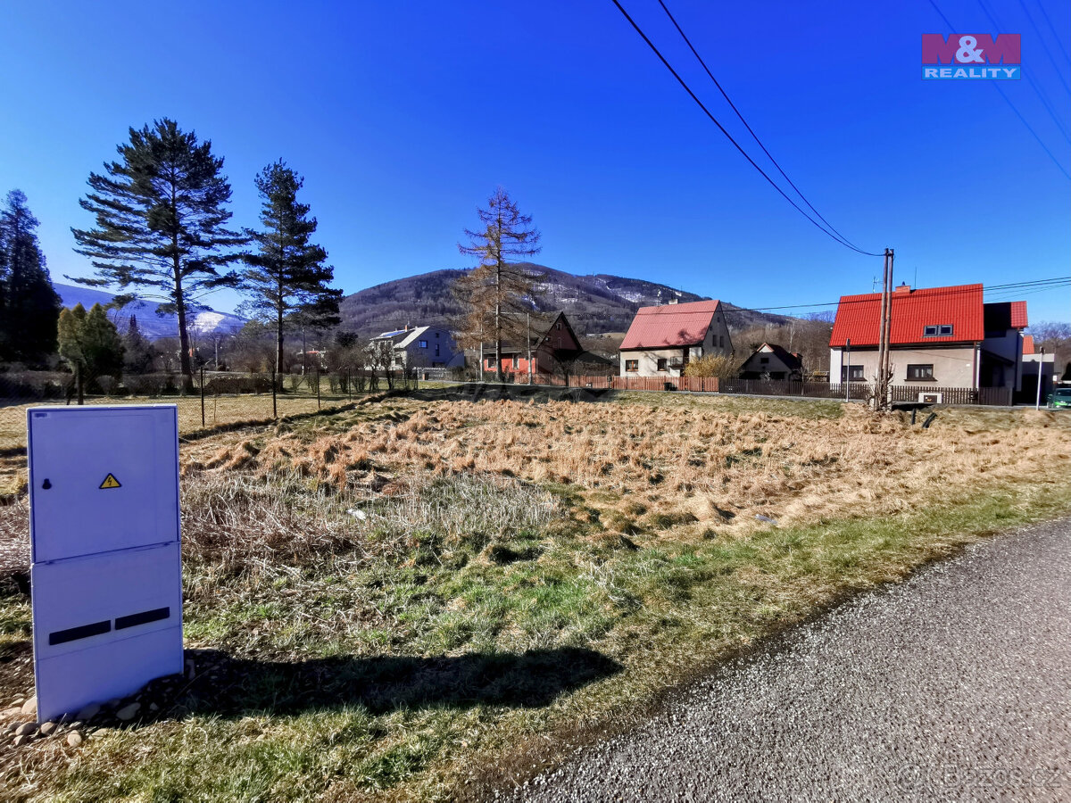 Prodej pozemku k bydlení, 638 m², Třinec, Oldřichovice