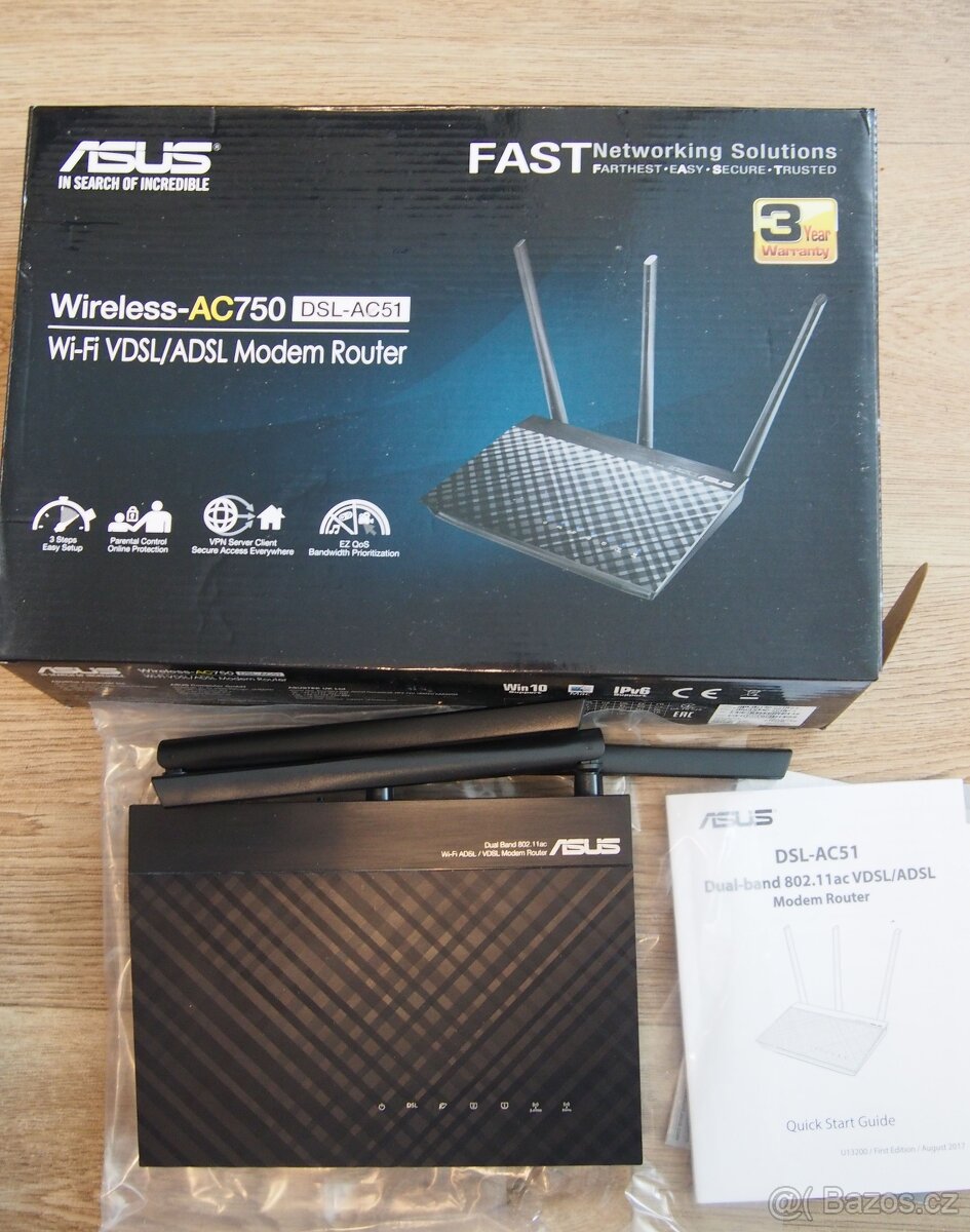 Asus modem VDSL Router Asus - Ac 750