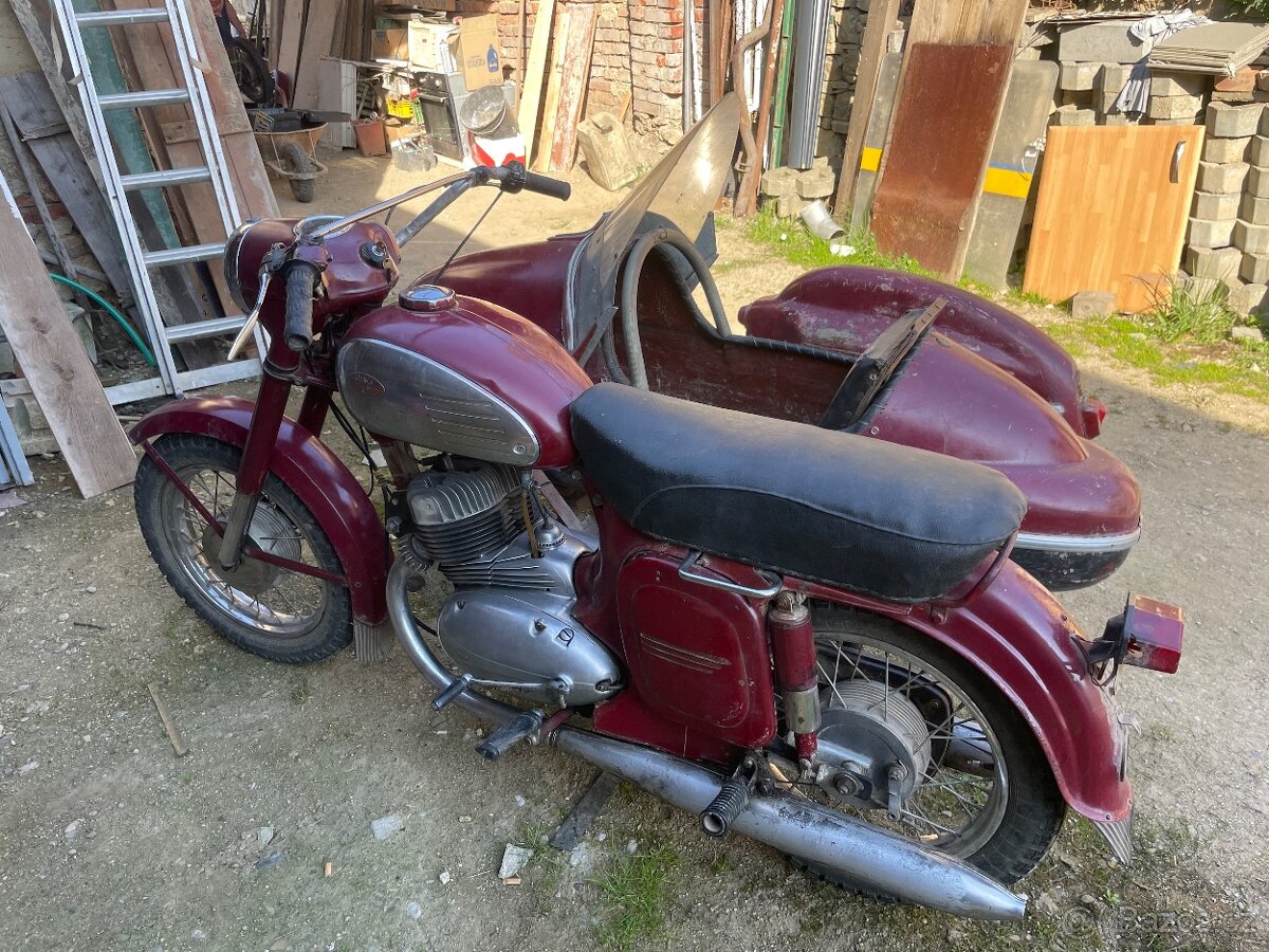 Jawa 350 + sajda