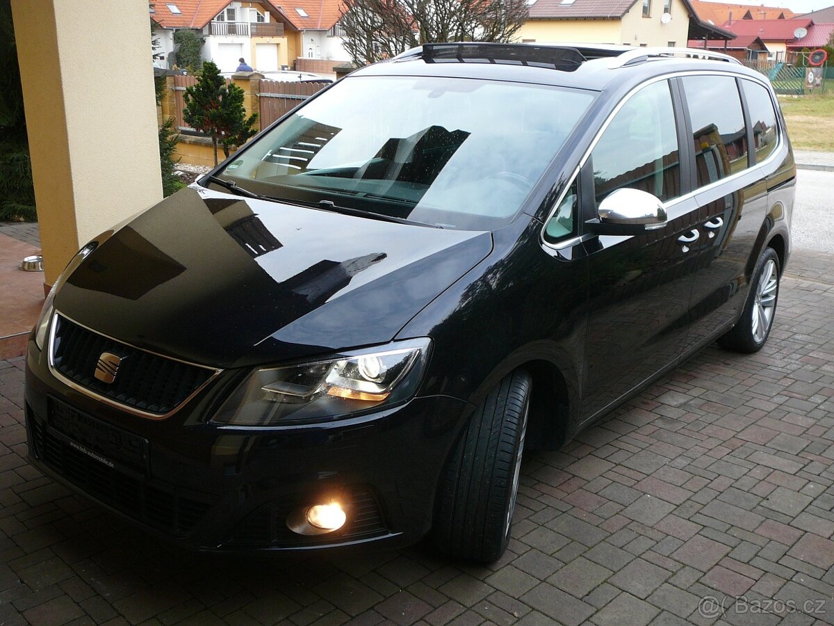 SEAT ALHAMBRA 2.0 TDI 103KW 4x4 PANORAMA BIXENONY NAVI KAMER