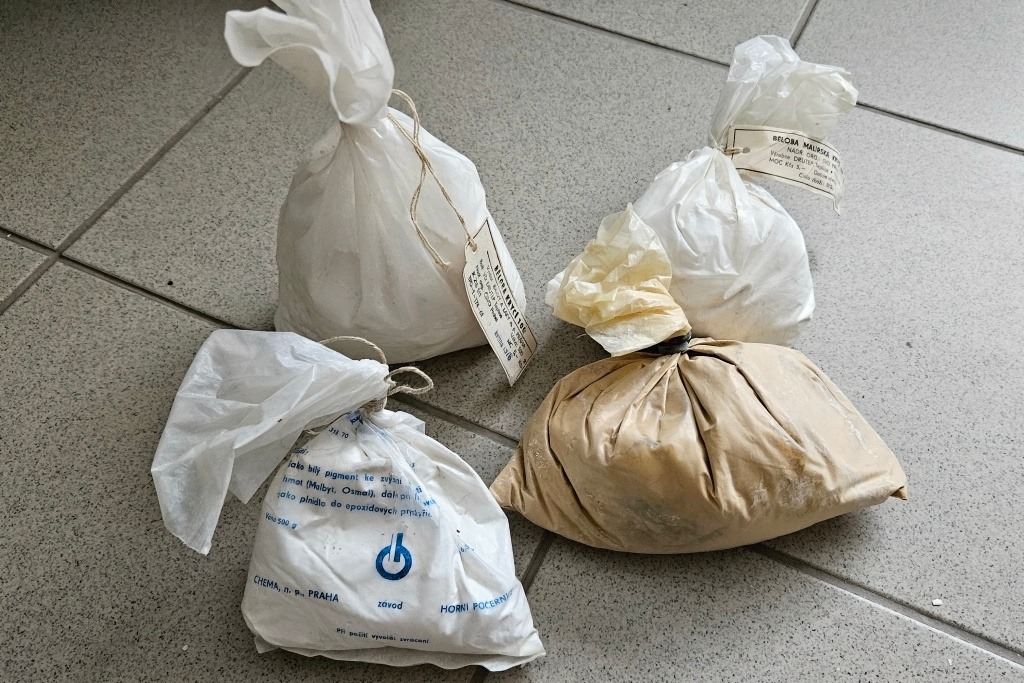 Malířská běloba - prášek