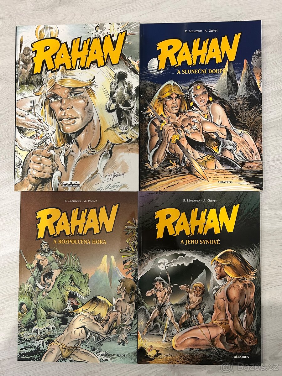 Prodám komiksy Rahan: