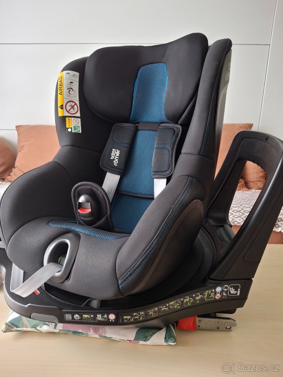 Autosedačka Dualfix M i-Size, Cool Flow – Blue
