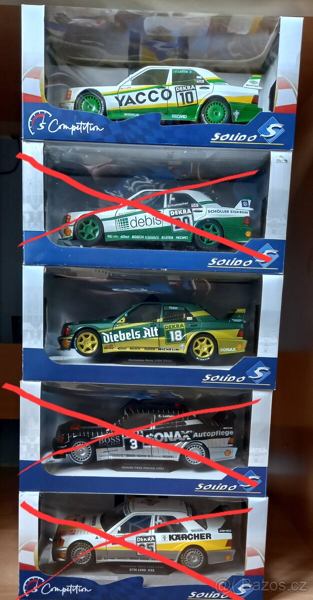 1:18 Mercedes 190E DTM
