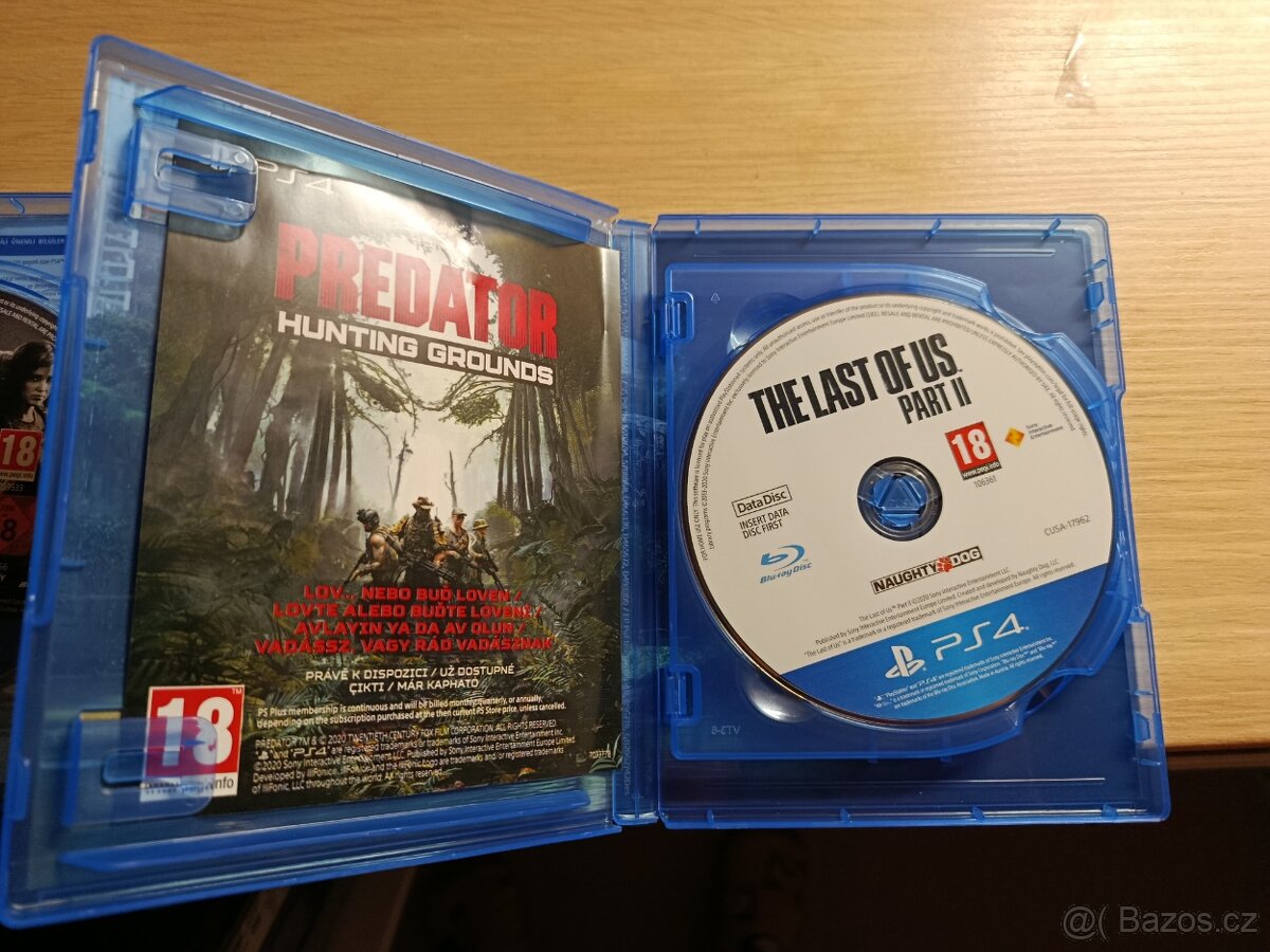 PS4 Last of Us 1 + 2
