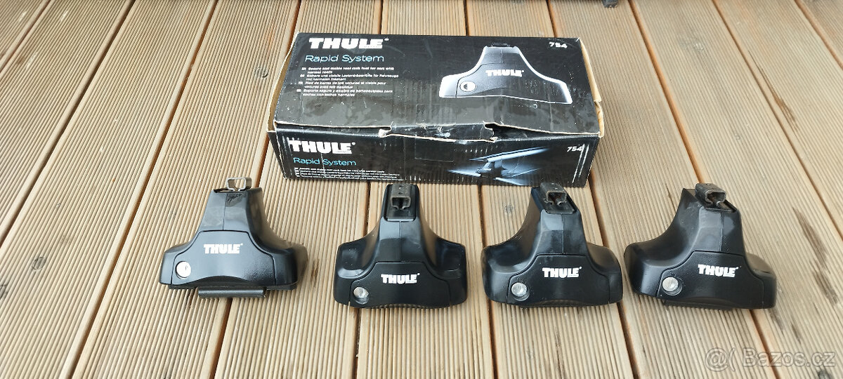 Thule 754 patky příčníků na karoserii bez hagusů