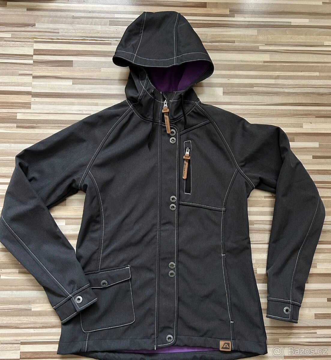 Nová softshellová žíhaná parka AlpinePro