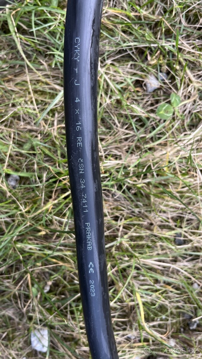přívodní kabel 10,2m CYKY-J 4x16