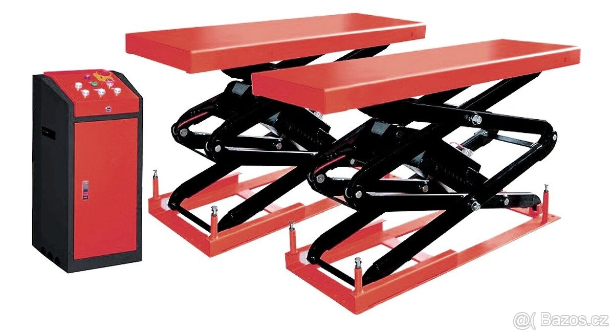 Nůžkový zvedák 3,5T, podprahový, zdvih 1,8m