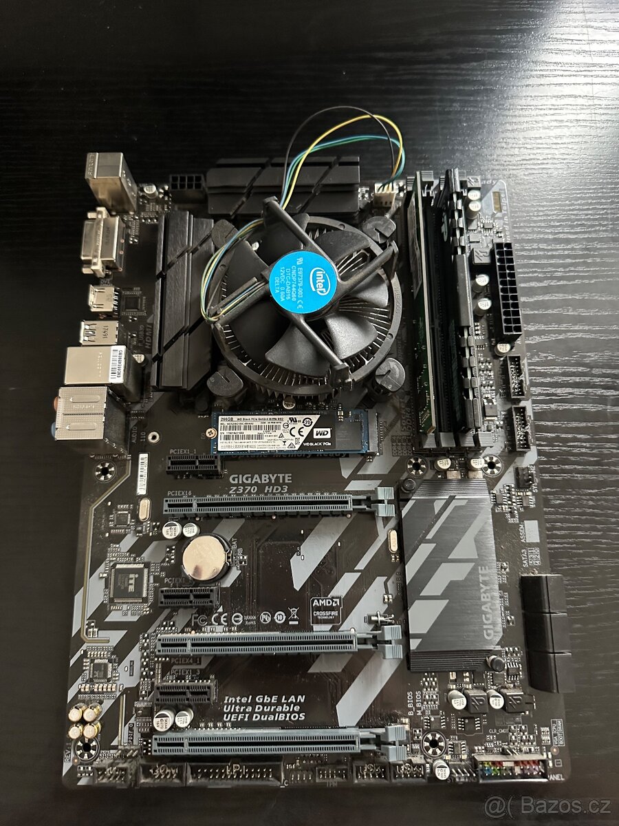 2X Intel i7 8700, Gigabyte Z370 HD3, 16 GB Ram