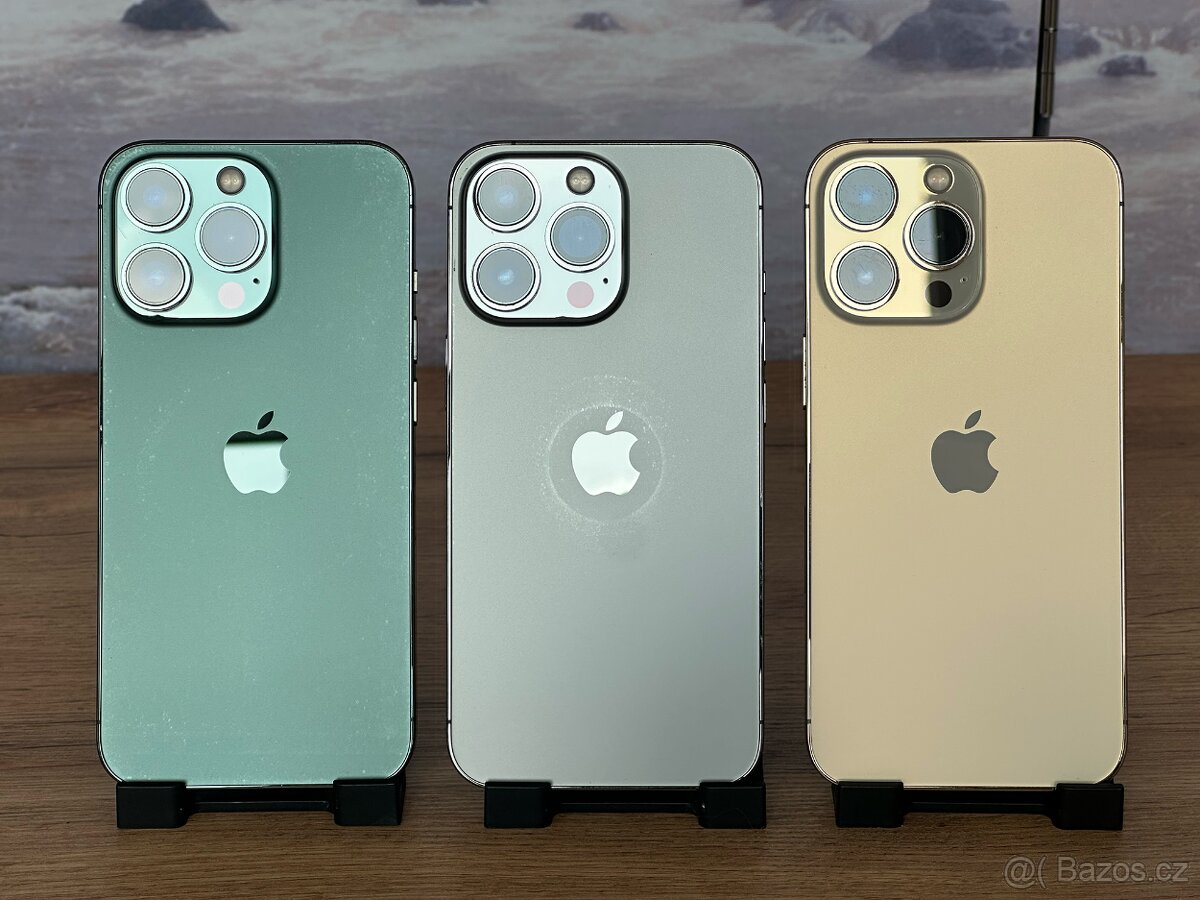 iPhone 13 PRO 256GB - vše původní - hezký stav (AB)